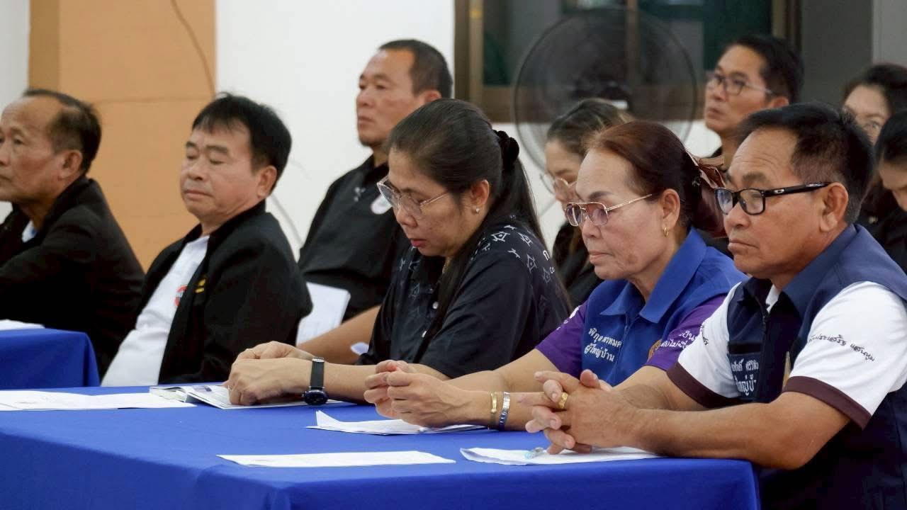 สำนักงานพัฒนาชุมชนอำเภอเมืองสกลนคร: ร่วมประชุมการบริหารจัดการขับเคลื่อนงานตำบลมั่นคง มั่งคั่ง ยั่งยืน ประจำปีงบประมาณ พ.ศ. 2569 ระดับตำบล