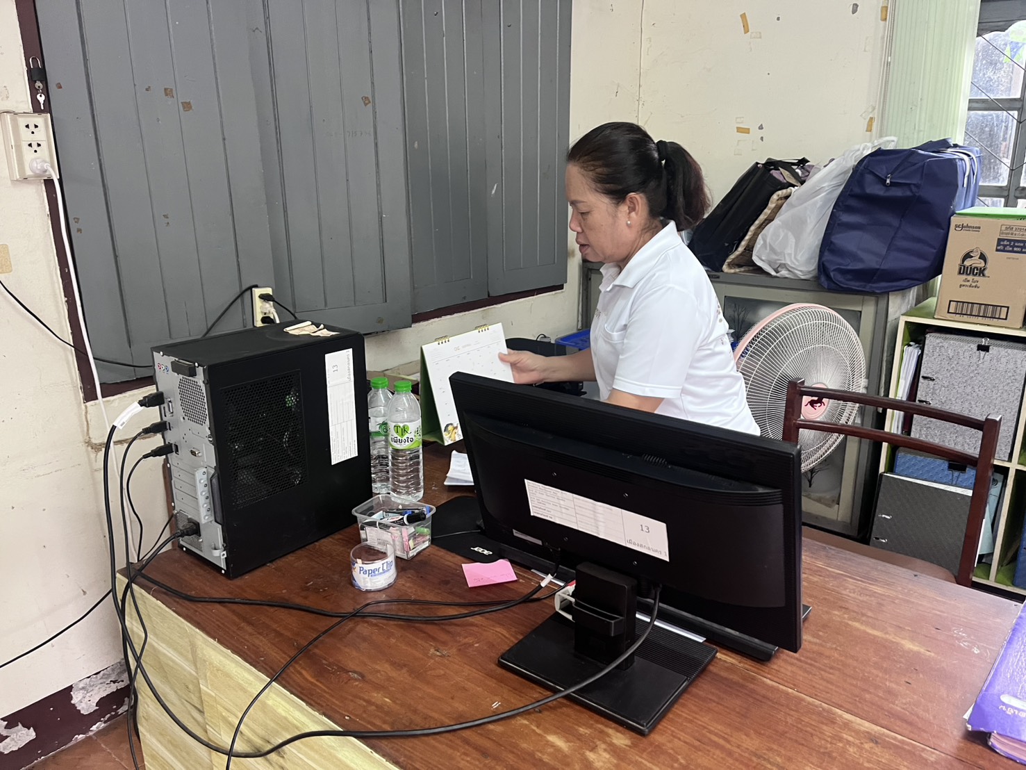 สำนักงานพัฒนาชุมชนอำเภอเมืองสกลนคร: ดำเนินกิจกรรม 5ส.พช.สกลนคร Clean and Green Office