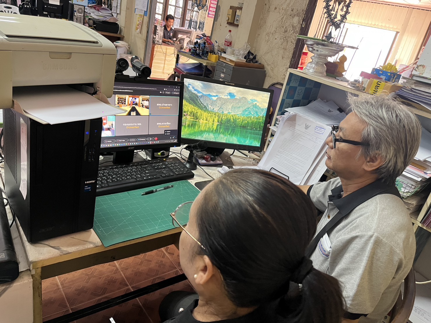 สำนักงานพัฒนาชุมชนอำเภอเมืองสกลนคร: ร่วมประชุมการชี้แจงการจัดทำแผนเชิงพื้นที่ระดับอำเภอ