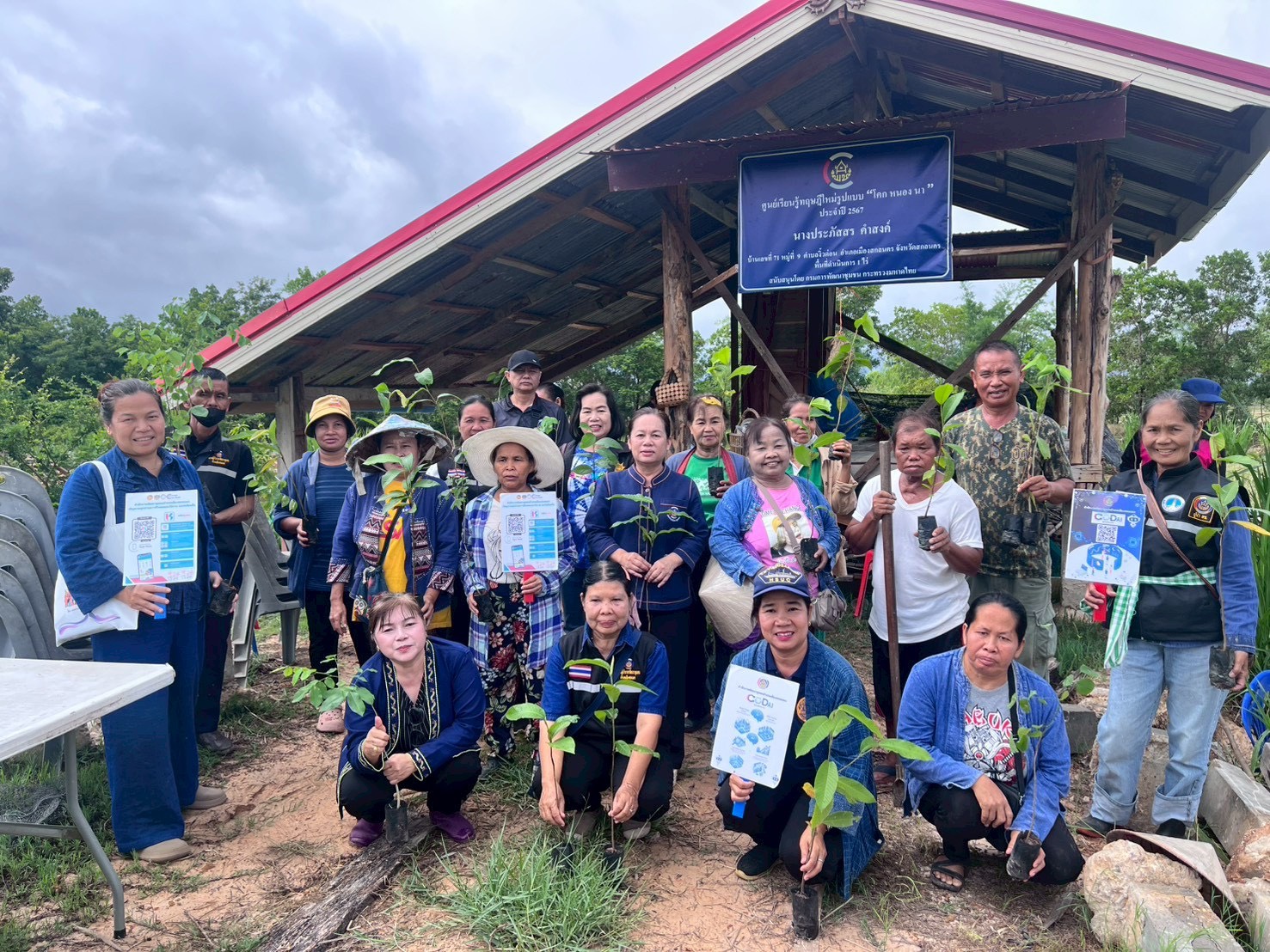 สำนักงานพัฒนาชุมชนอำเภอเมืองสกลนคร: ประชาสัมพันธ์และส่งเสริมการใช้ประโยชน์ CDD AI ผู้ช่วยพัฒนากรอัจฉิยะ และ แอปพลิเคชั่น Click ชุมชน