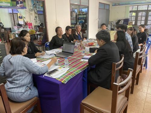 สำนักงานพัฒนาชุมชนอำเภอเมืองสกลนคร: ร่วมต้อนรับและสนับสนุนการนิเทศ ติดตาม และสนับสนุนการขับเคลื่อนงานพัฒนาชุมชน