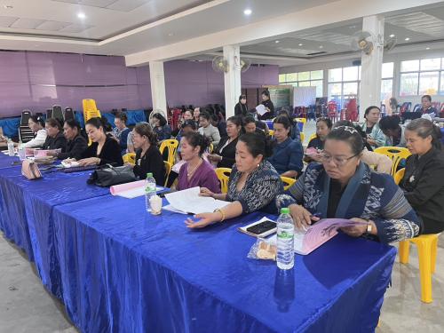 สำนักงานพัฒนาชุมชนอำเภอเมืองสกลนคร: จัดโครงการเพิ่มประสิทธิภาพการปฏิบัติงานกองทุนพัฒนาบทบาทสตรีแก่กลไกการขับเคลื่อนกองทุนพัฒนาบทบาทสตรี