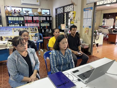 สำนักงานพัฒนาชุมชนอำเภอเมืองสกลนคร: ร่วมรับฟังการประชุมกรมการพัฒนาชุมชน ครั้งที่ 10/2569